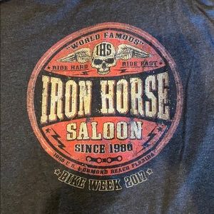 Iron horse saloon long sleeve tee
